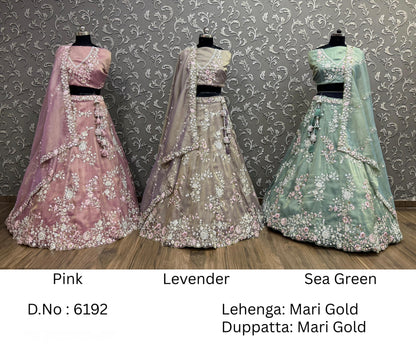 Awesome pink mari gold Lehenga