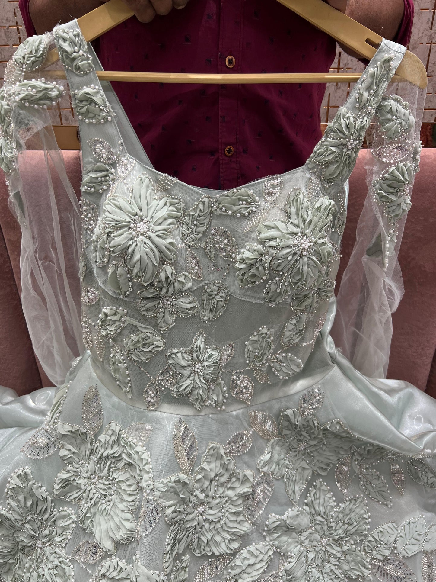 Tremendous Blue gown