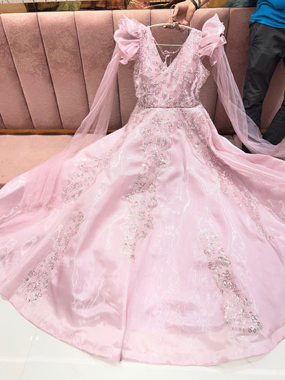 Good looking pink gown