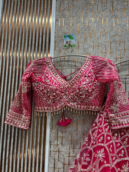 Fantastic Yellow Haldi mehendi Crop Top Lehenga