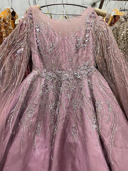 Cinderella pink ball gown
