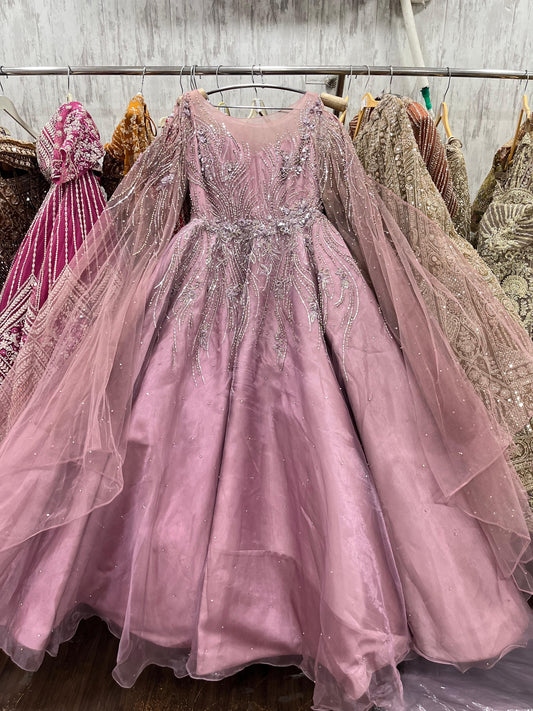 Cinderella pink ball gown
