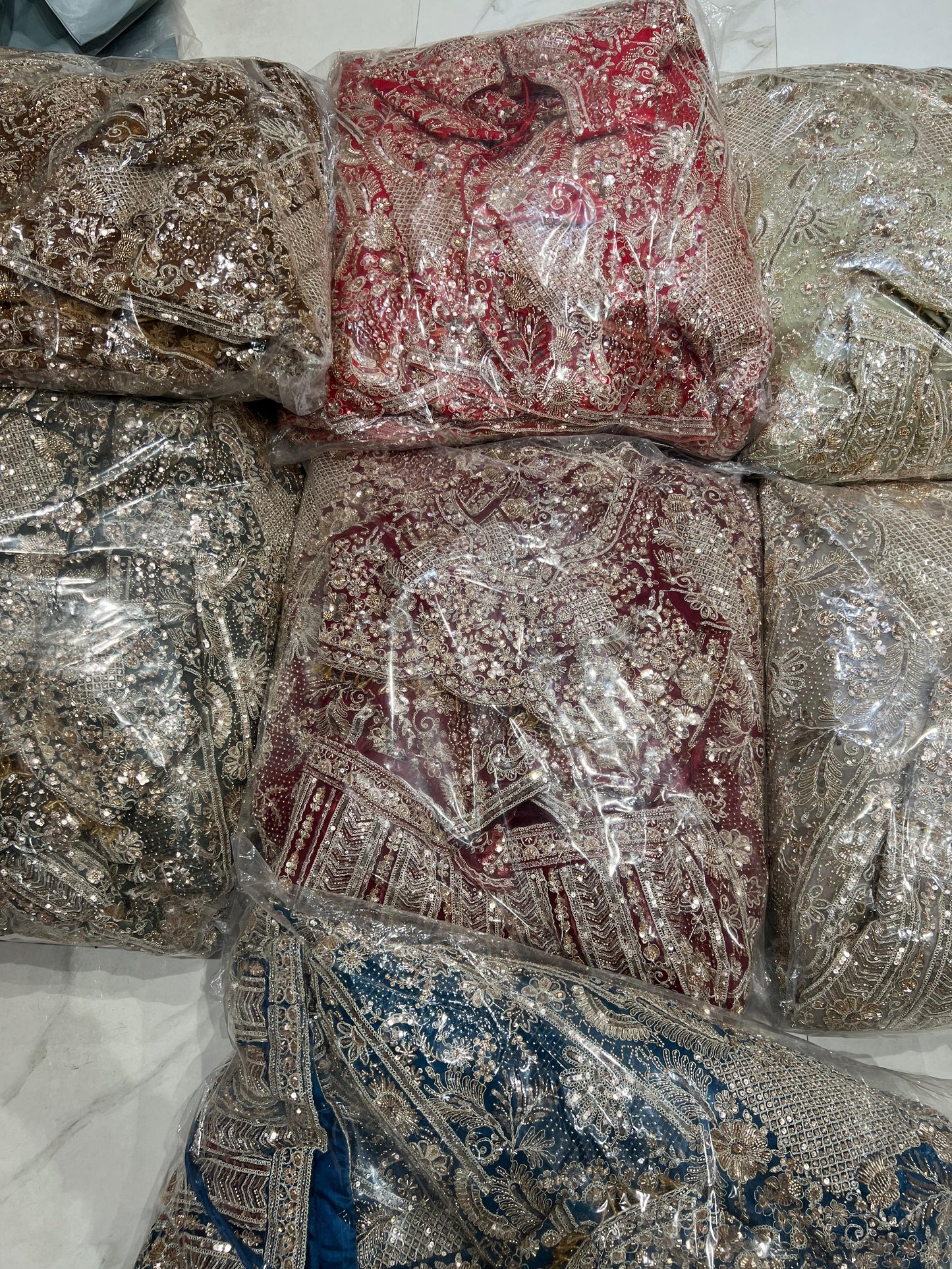 Fantastic pink crop top Lehenga