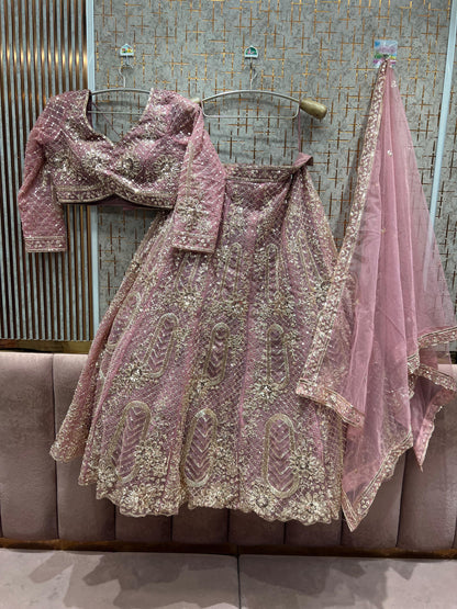 Gorgeous Yellow haldi mehendi Ready to Wear crop top Lehenga