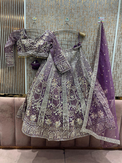 Fabulous Baby pink Ready to wear crop top Lehengan - Shopping World