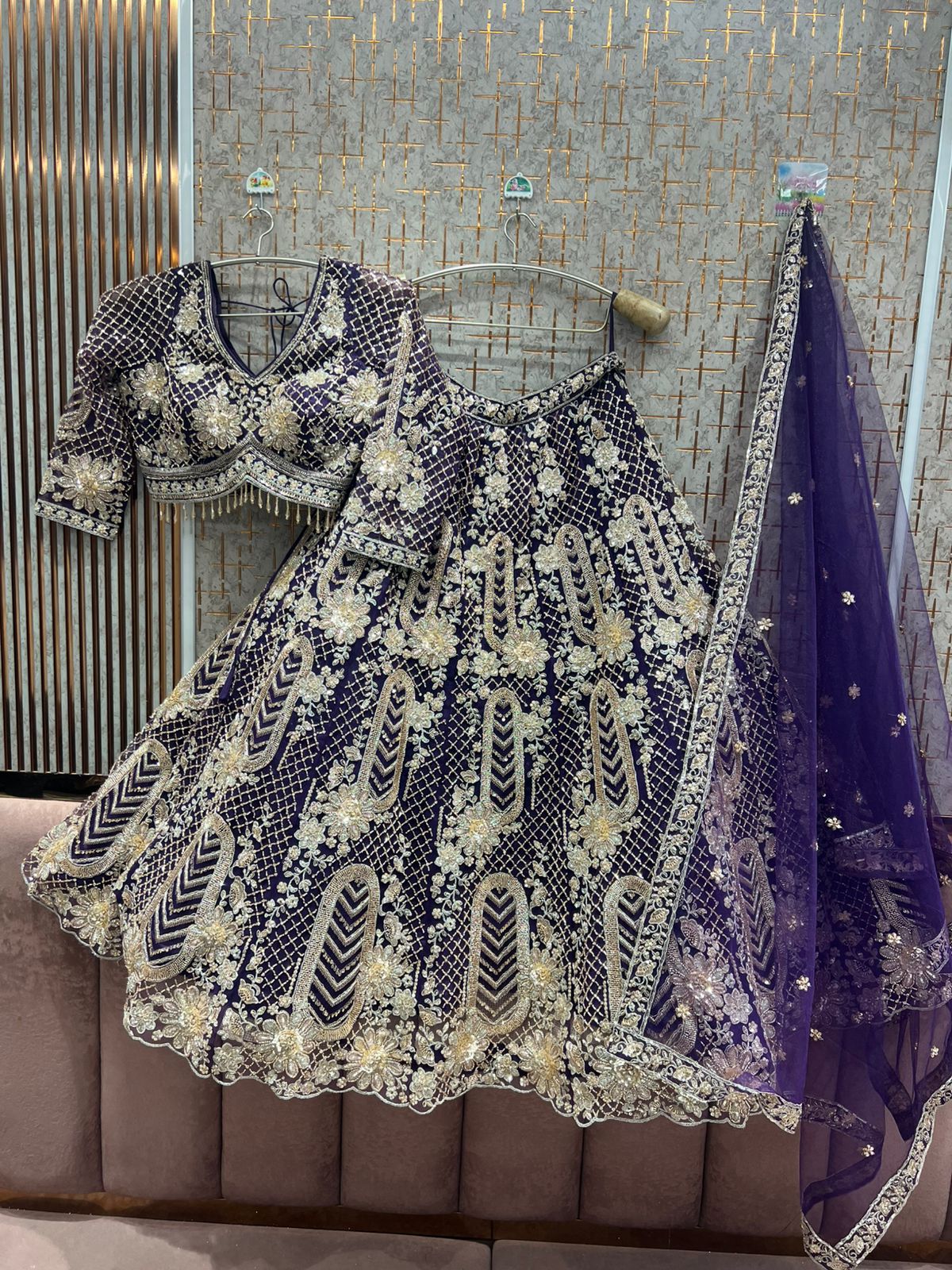 Gorgeous Yellow haldi mehendi Ready to Wear crop top Lehenga