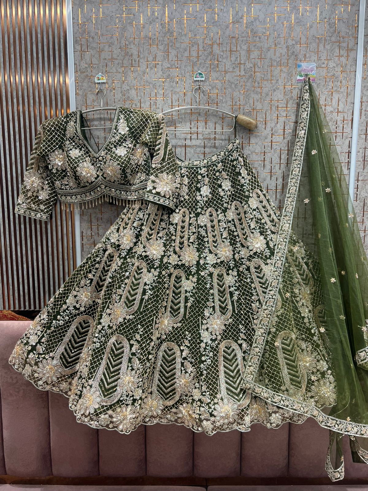 Gorgeous Yellow haldi mehendi Ready to Wear crop top Lehenga