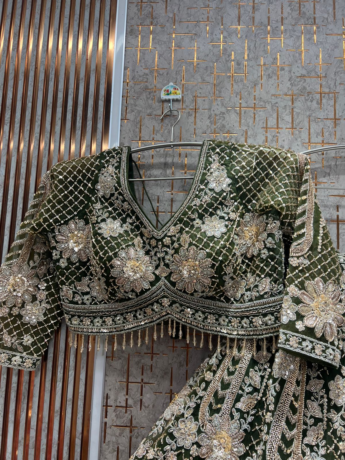 Gorgeous Yellow haldi mehendi Ready to Wear crop top Lehenga