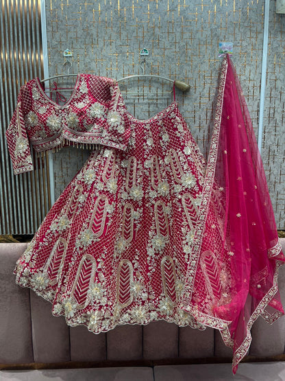 Gorgeous Yellow haldi mehendi Ready to Wear crop top Lehenga