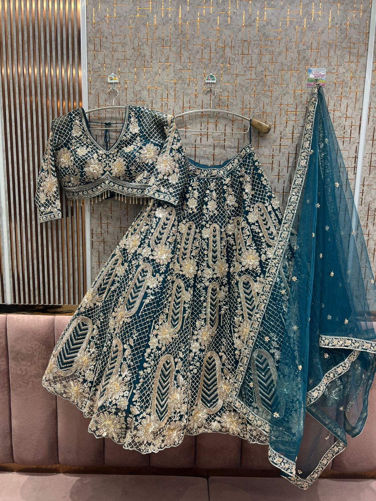 Gorgeous Yellow haldi mehendi Ready to Wear crop top Lehenga