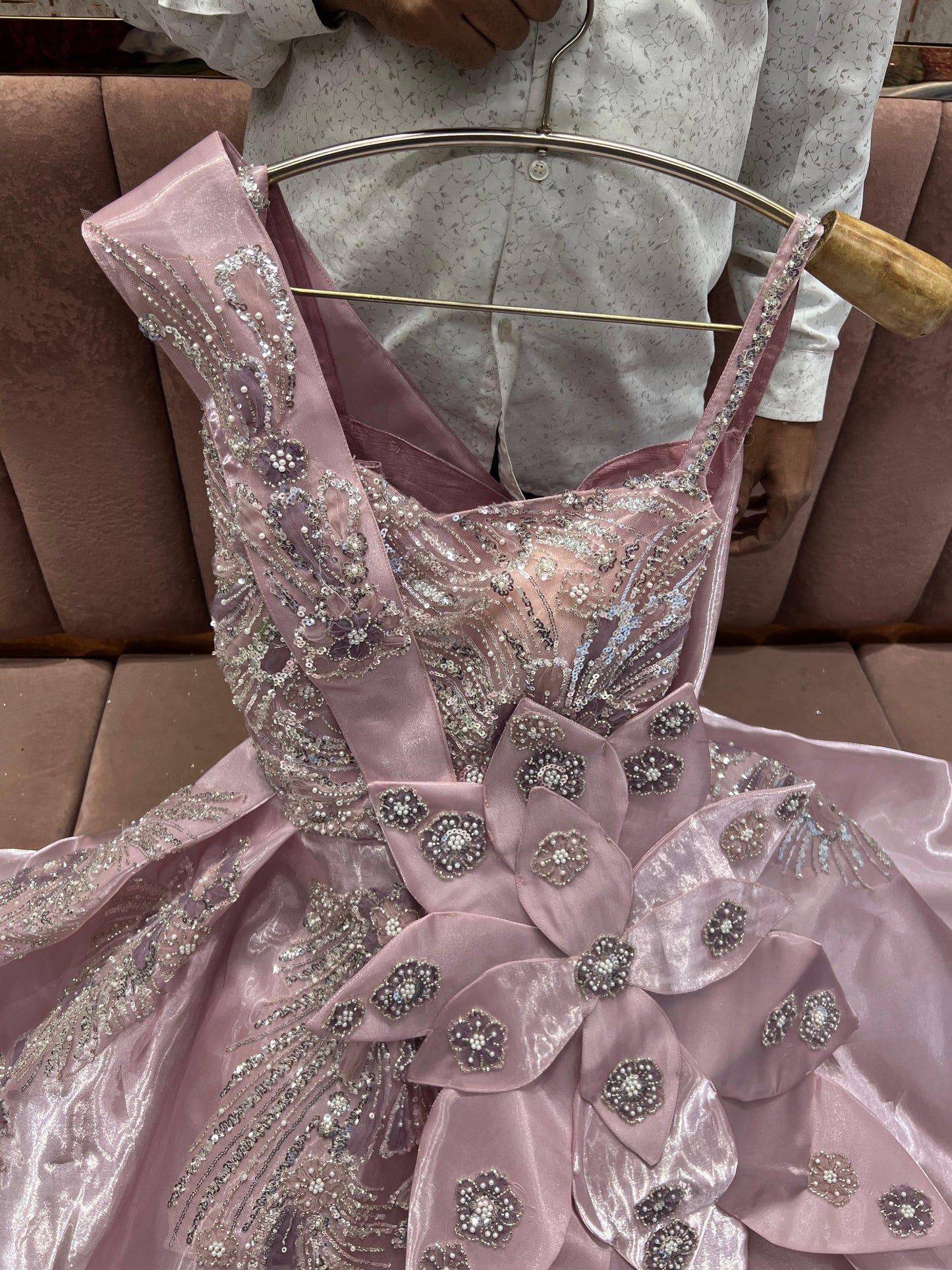 Pretty Sky blue gown