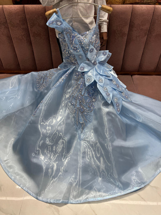 Pretty Sky blue gown