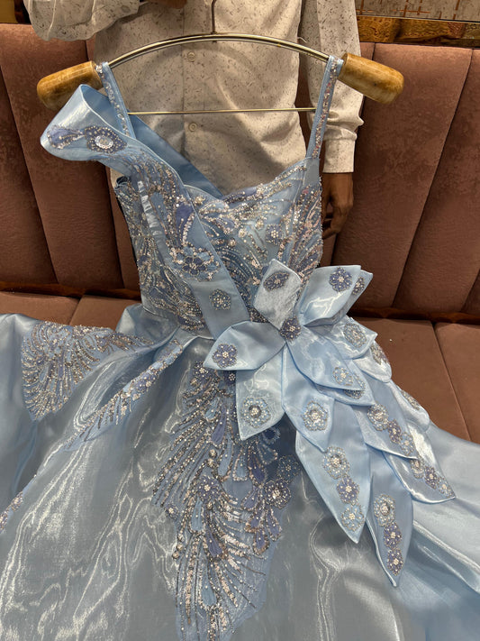 Pretty Sky blue gown