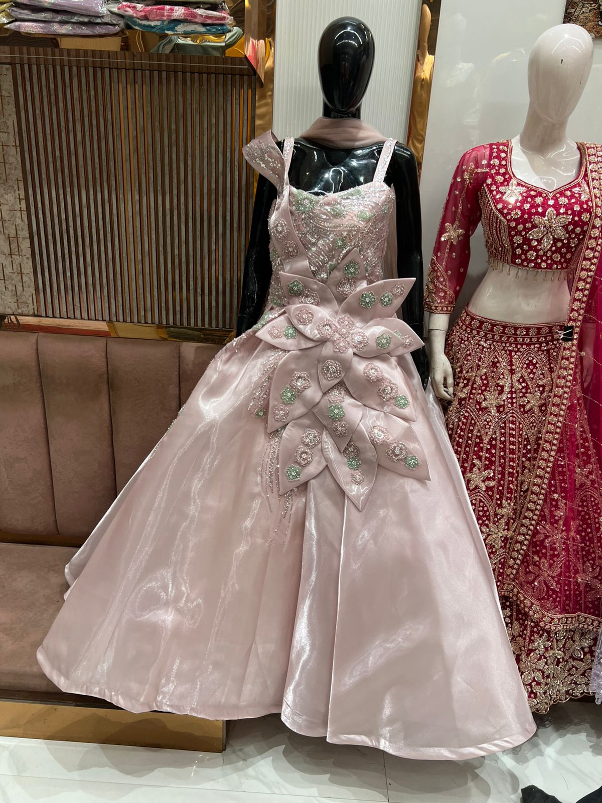 Pretty Sky blue gown