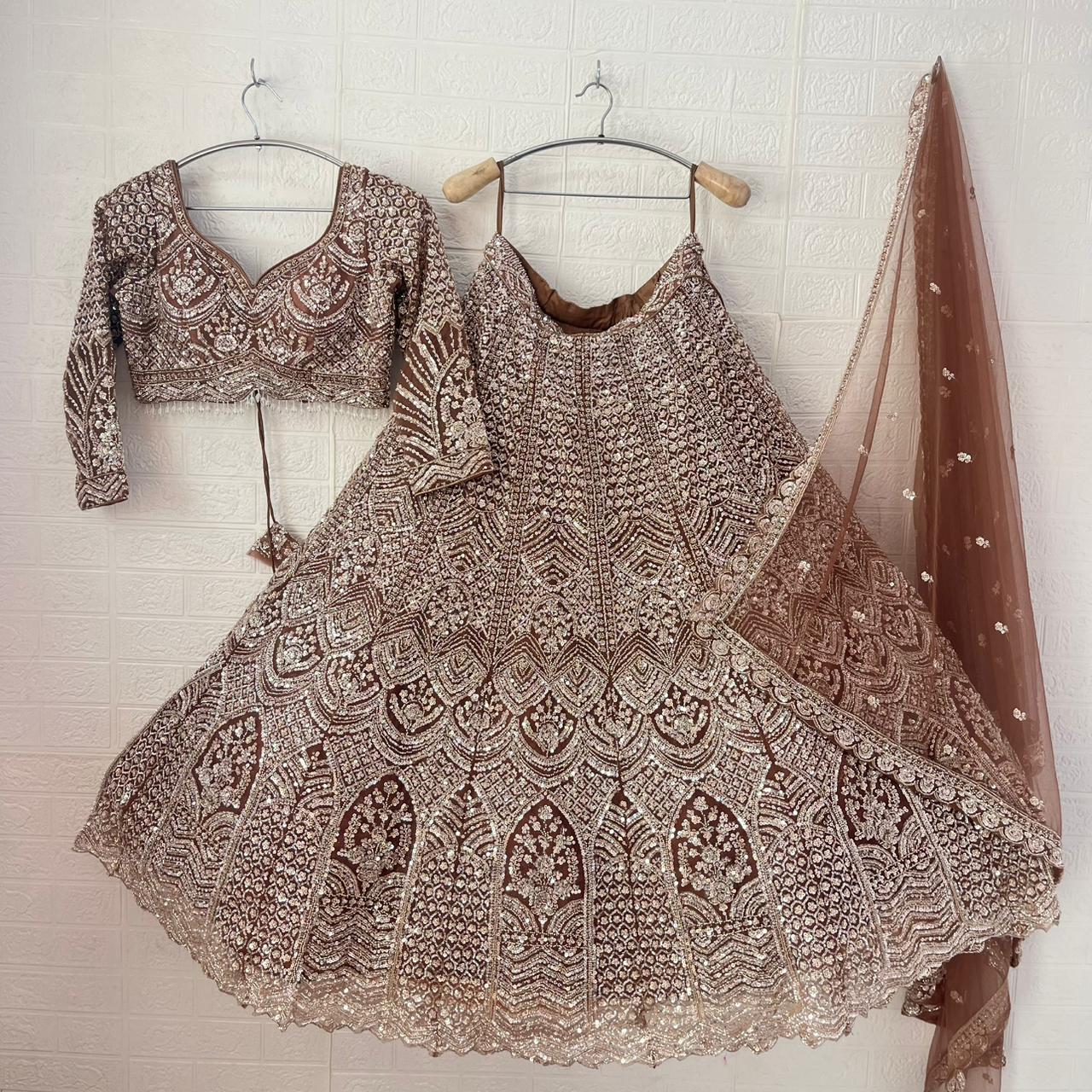 Majestic light Lavender purple Ready to wear Crop Top Lehenga