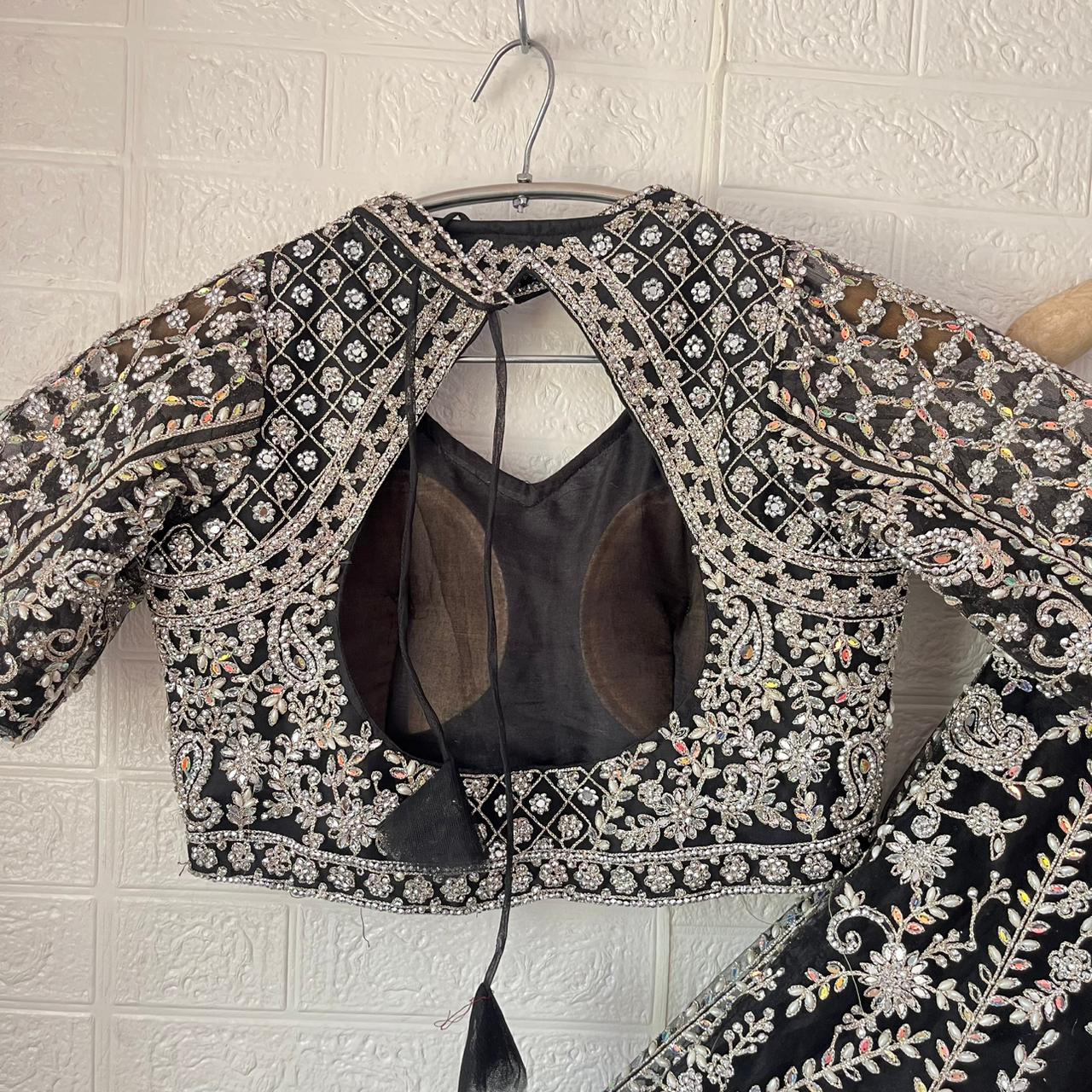 Engaging Red Ready to wear Crop top Lehenga