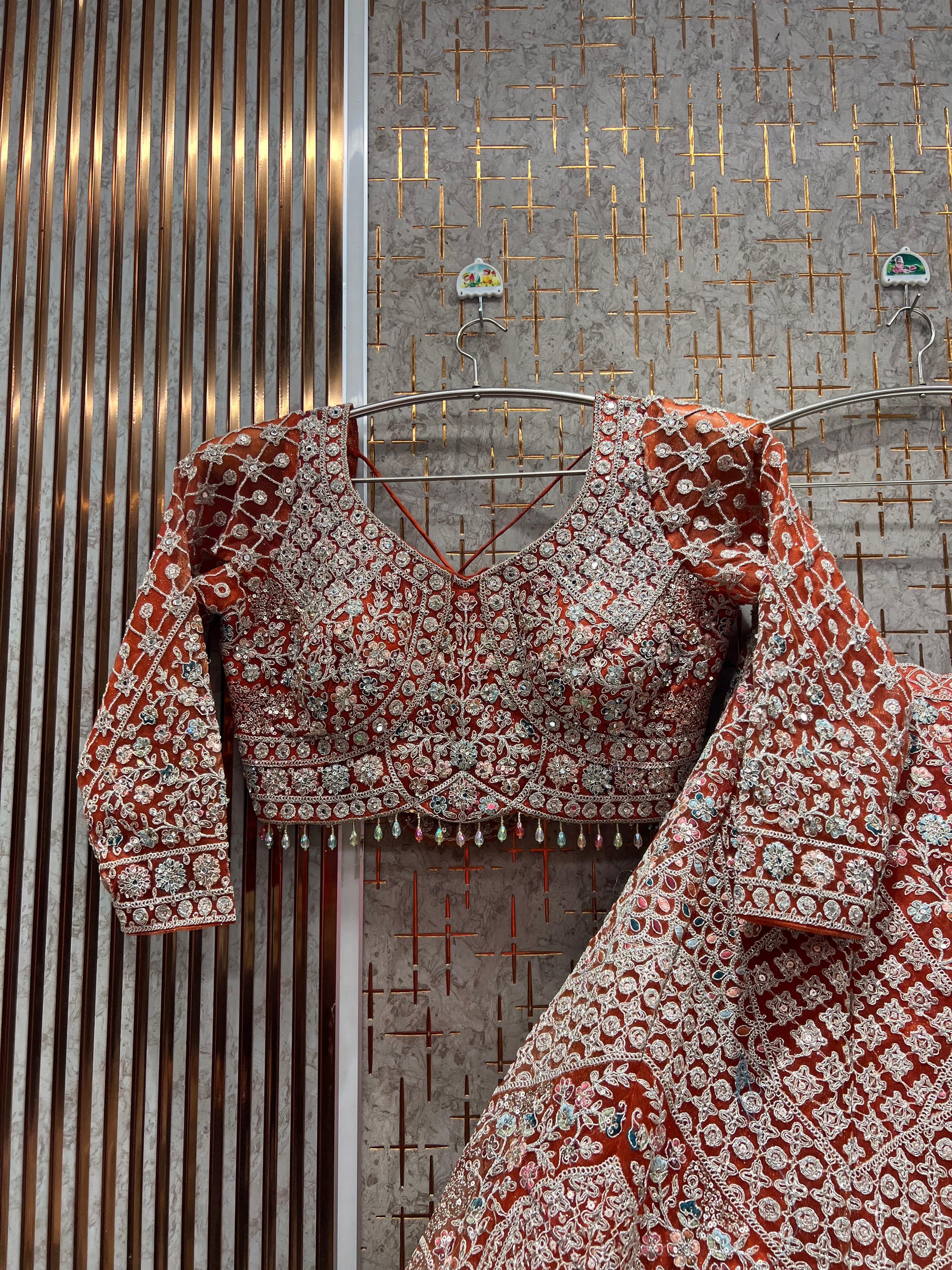 Pretty yellow haldi mehendi Ready to Wear crop top Lehenga - Shopping World