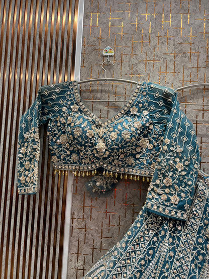 Khoobsurat yellow haldi mehendi Ready to Wear crop top Lehenga - Shopping World