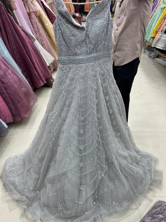Fabulous grey gown