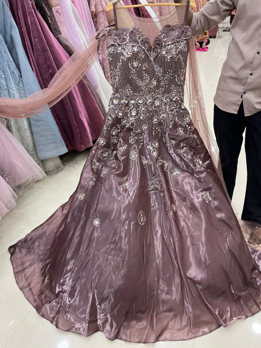 Elegant Brown gown