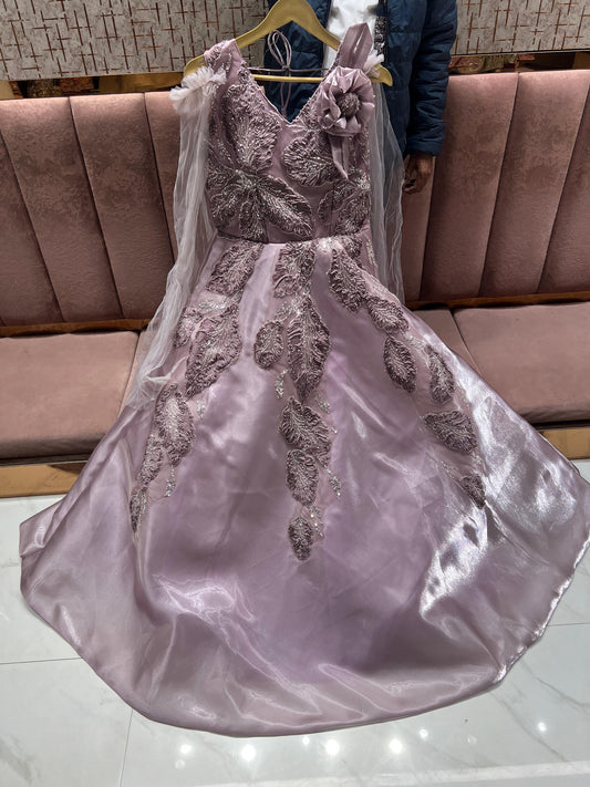 Good looking Baby pink gown