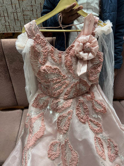 Good looking Baby pink gown