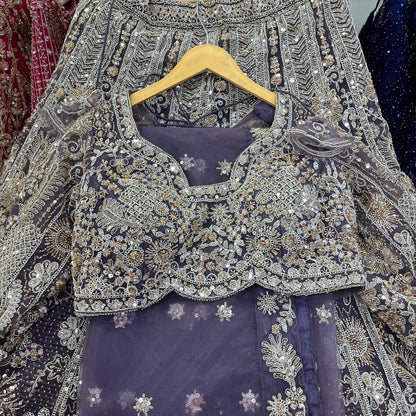 Charming Coffee brown Ready to Wear crop top Lehenga