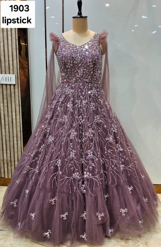 Astonishing Purple gown