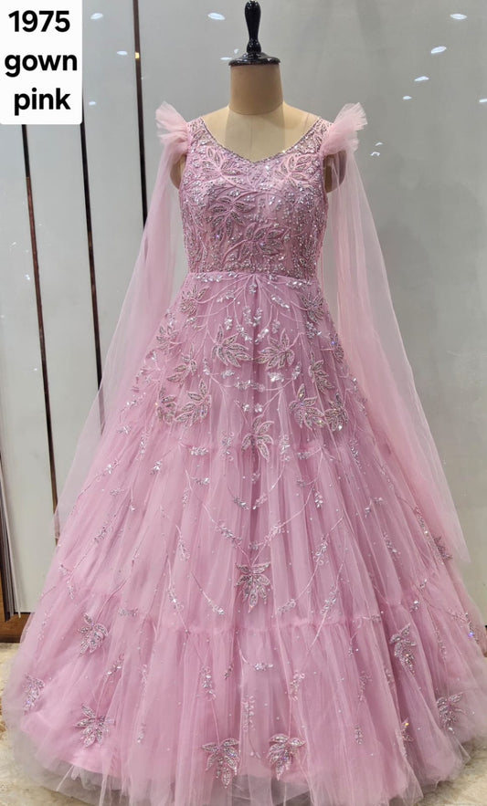 Engaging Pink gown