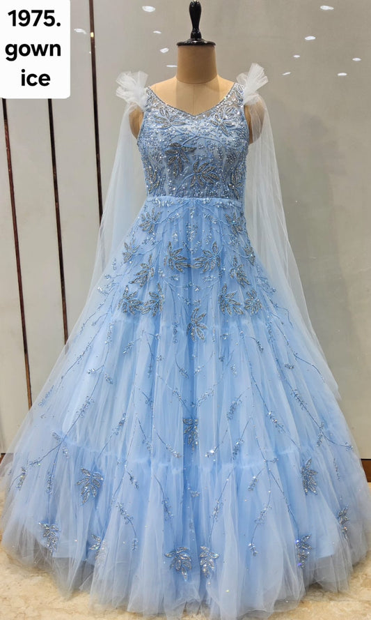 Fantastic Ice Blue gown Fantastic Ice Blue gown