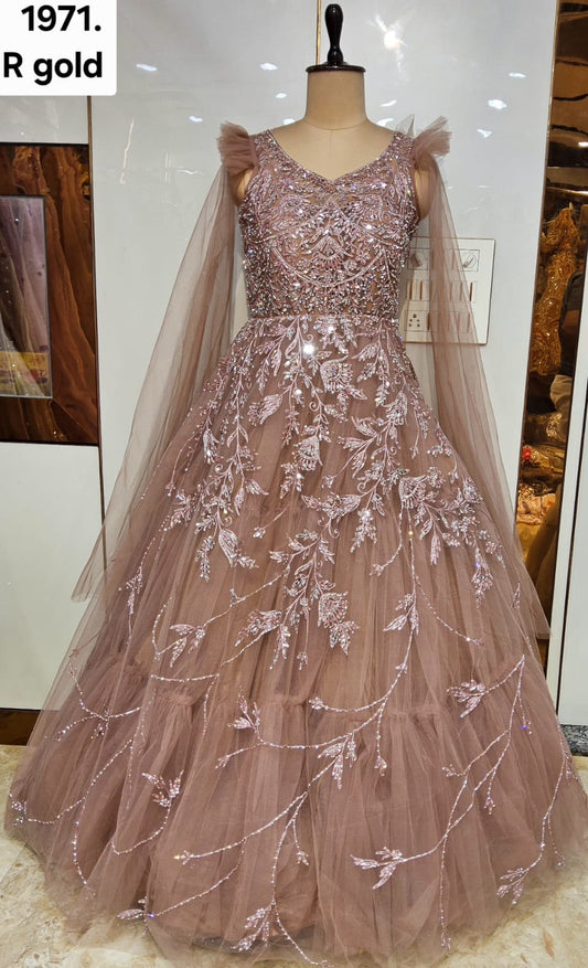 Tremendous Rosegold gown