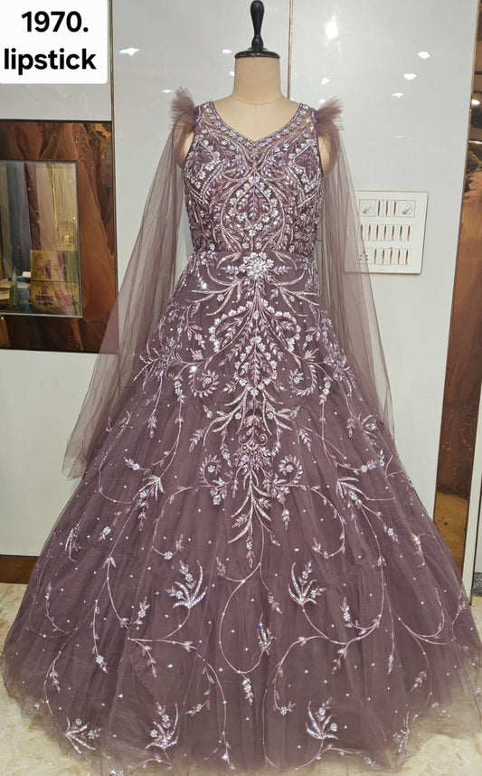 Elegant Purple gown