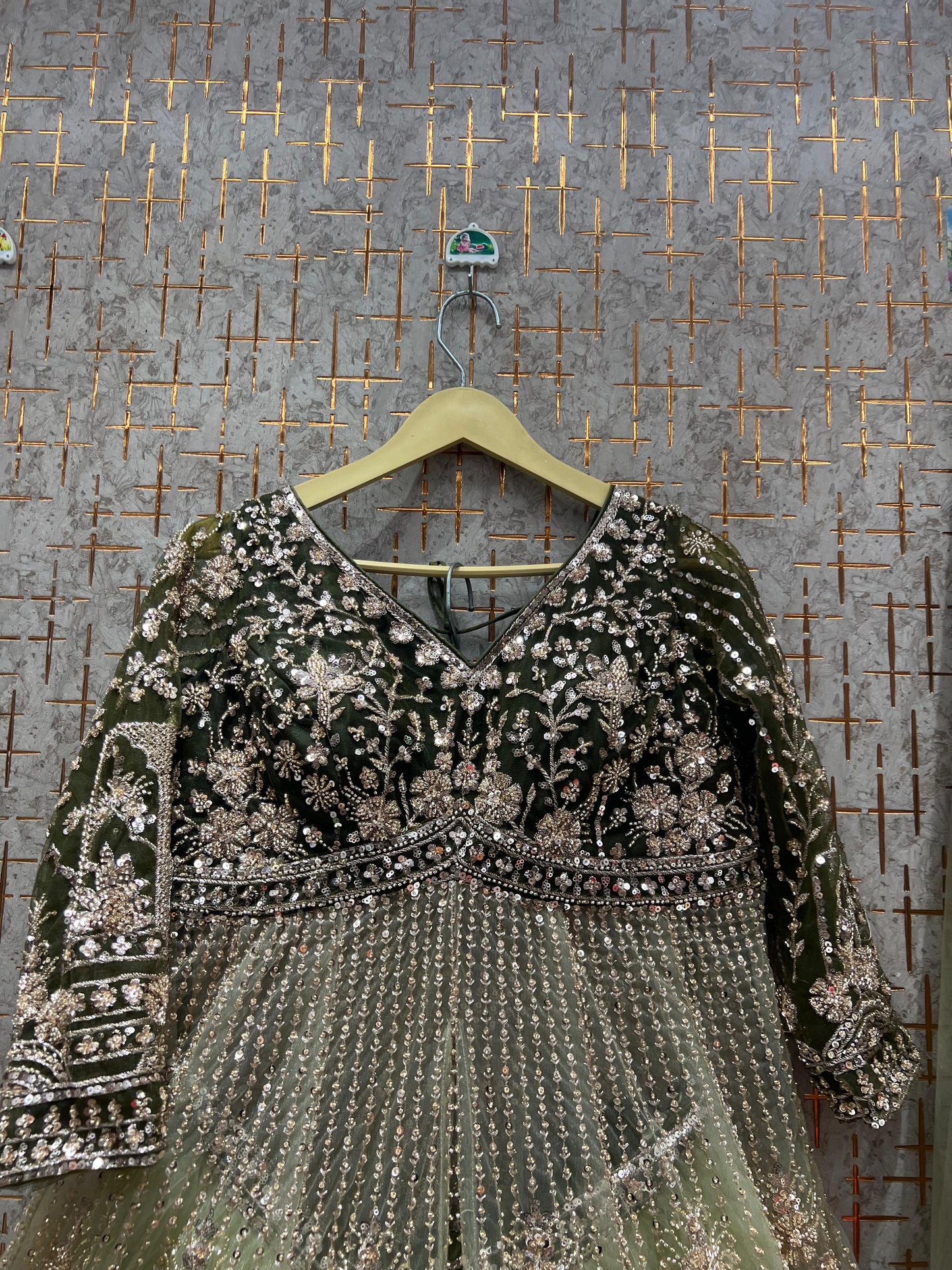 Purple Llilac Indo Dress Farshi gharara muslim Bride