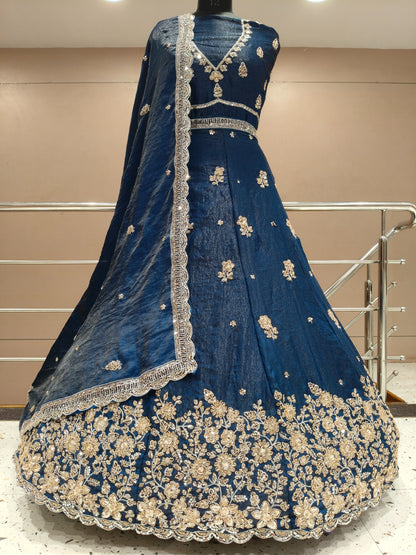 Blue Lehenga