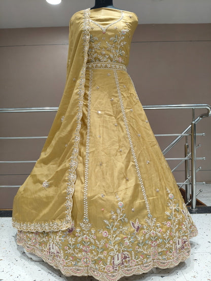 Pink Peacock Lehenga