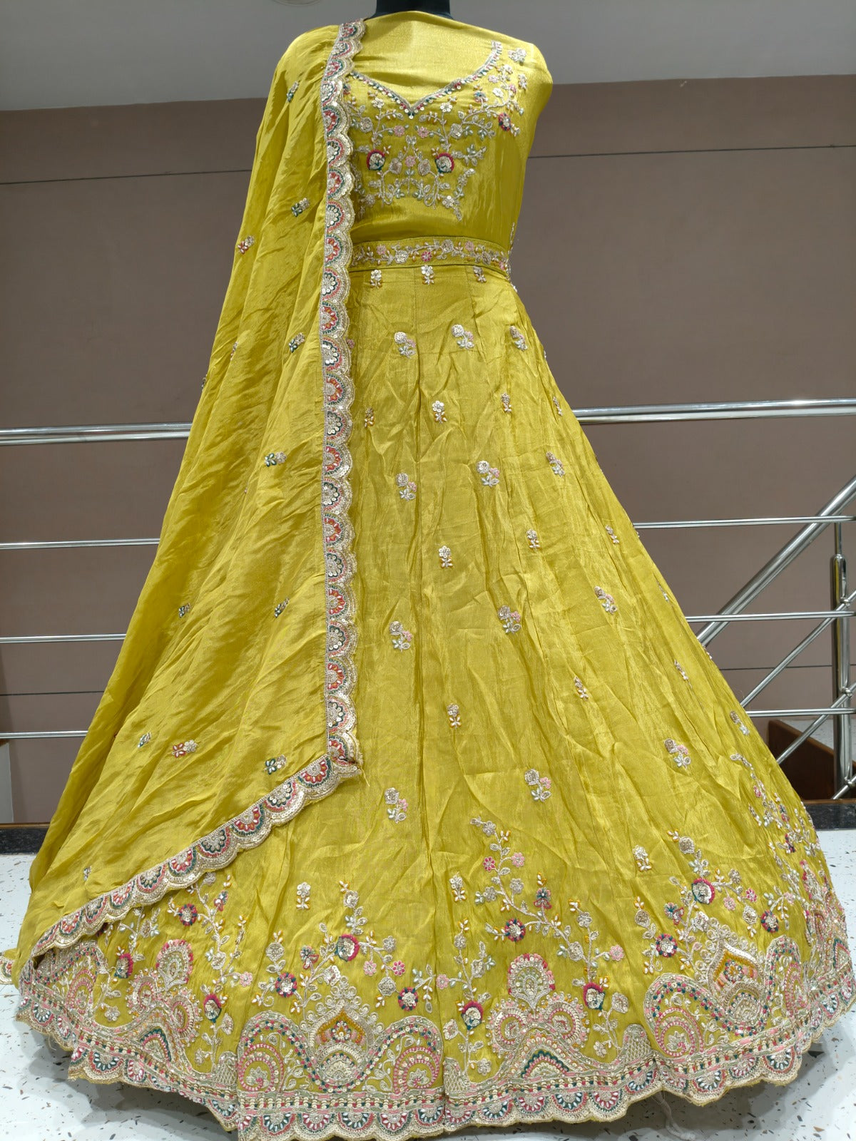 Sky Blue Lehenga