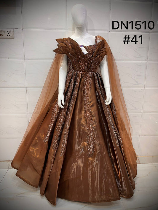 Dark Brown Gown