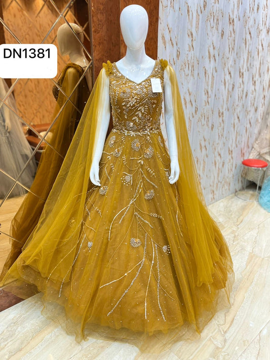 Mustard Golden Gown