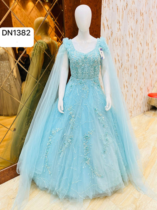 Sky Blue Gown
