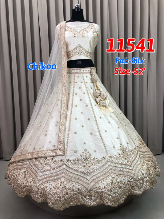 Chiku Golden Silk Lehenga