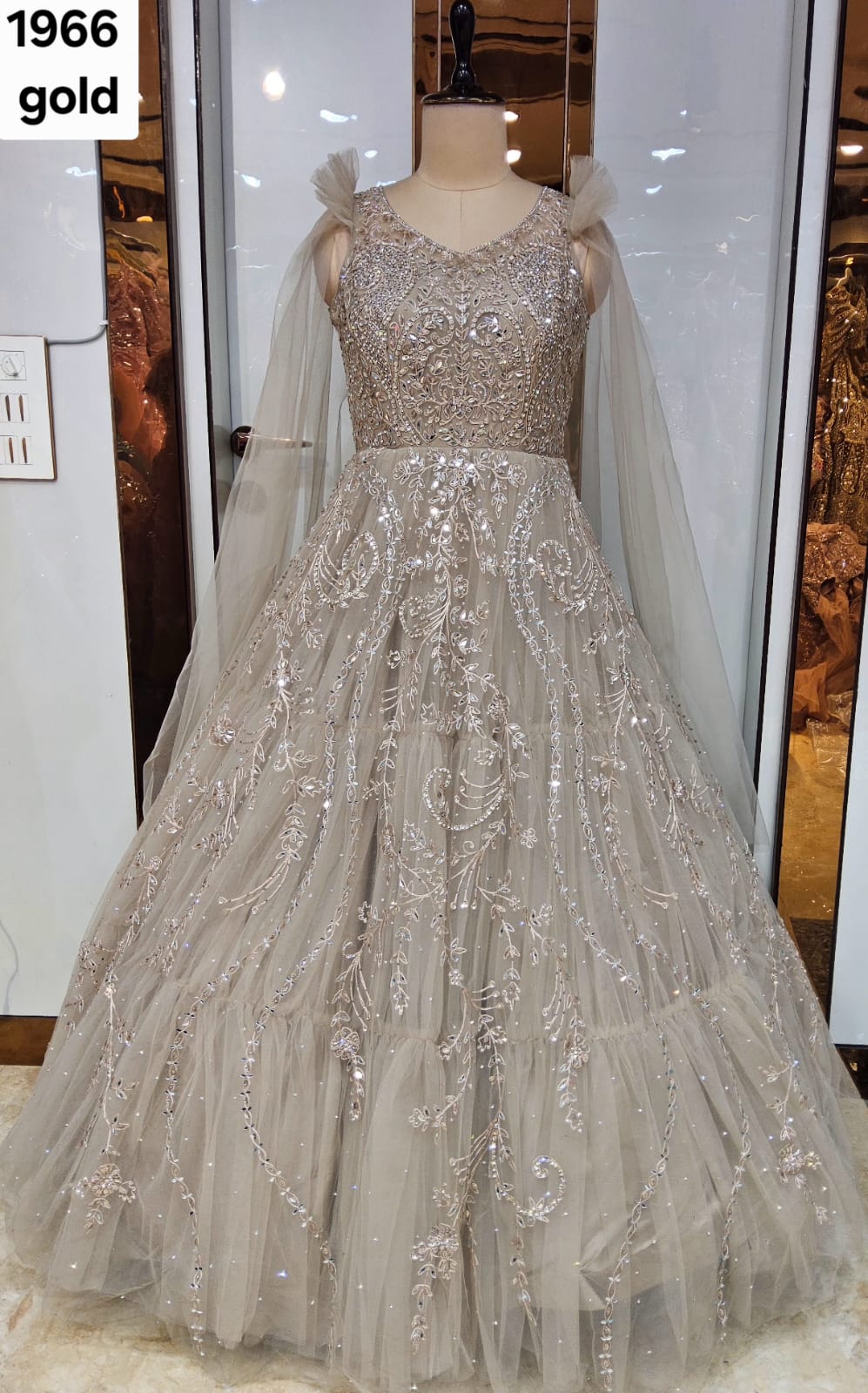 Lavender Designer Gown