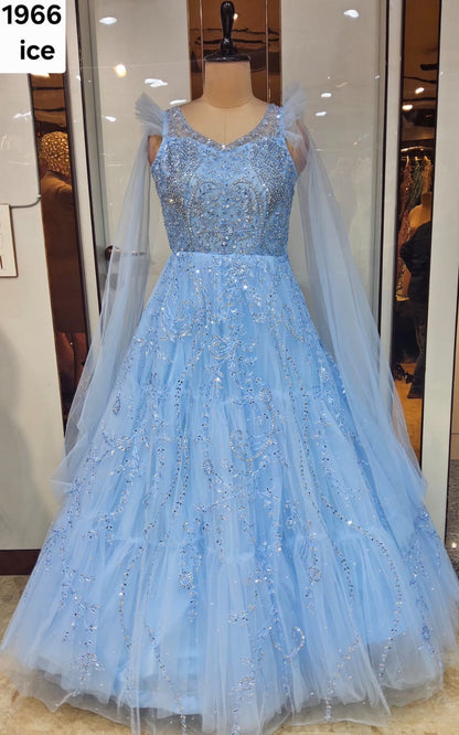 Lavender Designer Gown