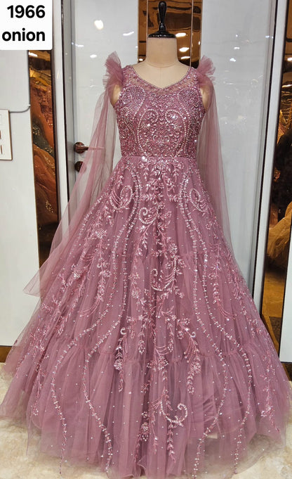 Lavender Designer Gown