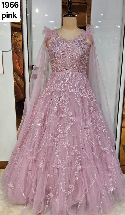 Lavender Designer Gown
