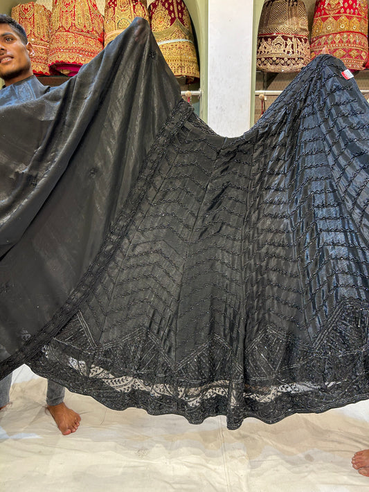 Astonishing black  Lehenga