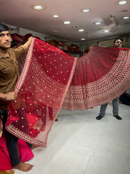 Gorgeous Red Lehenga