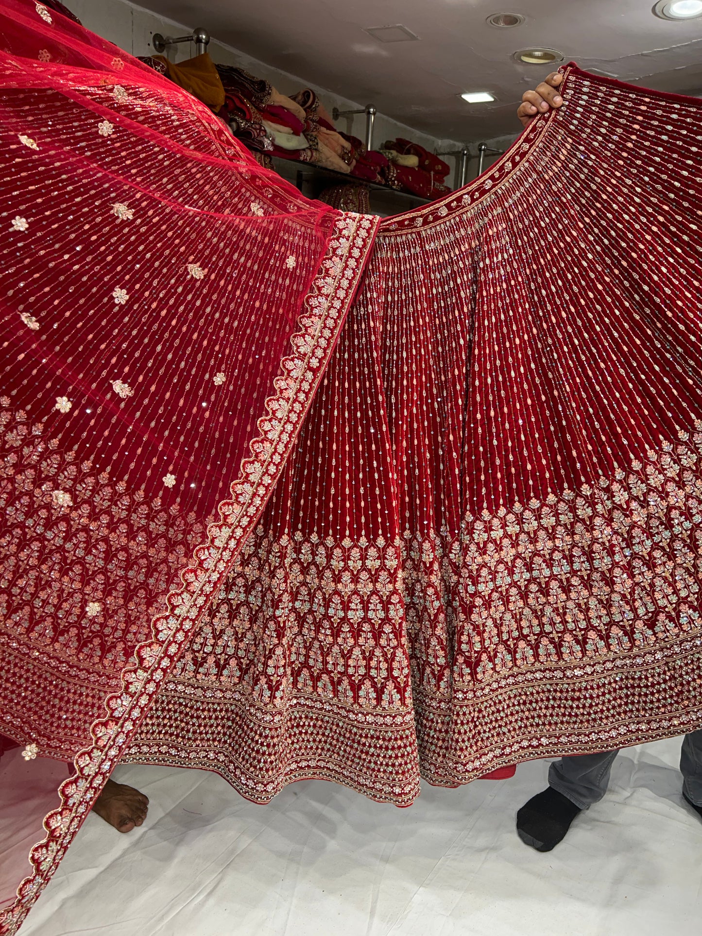 Gorgeous Red Lehenga