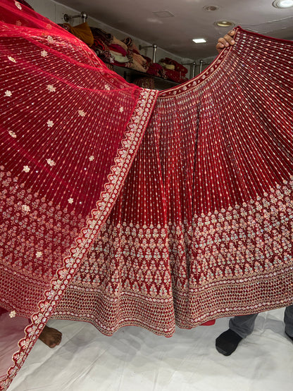 Gorgeous Red Lehenga