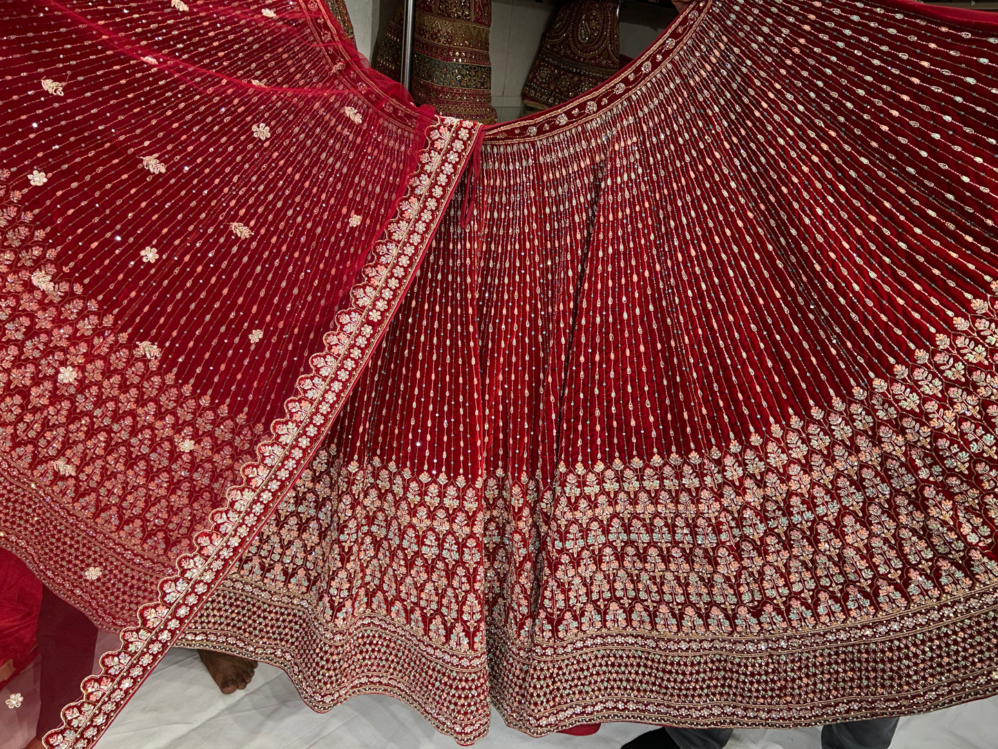 Gorgeous Red Lehenga