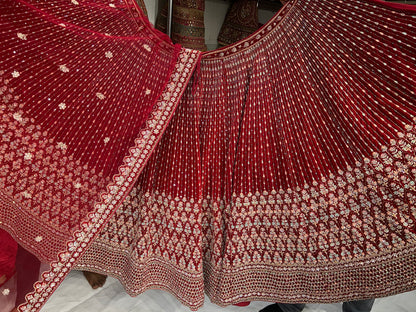 Gorgeous Red Lehenga